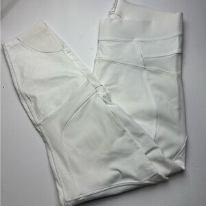 Lululemon Ambition Super high rise white leggings sz 12